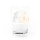 でみるんるん♪のおやすみばぁむすぴかたん Water Glass :back