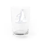 Green__teaのペンギンと氷山 Water Glass :back