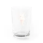 がーるずしょっぷのうさぎ茶屋あいす🐰 Water Glass :back