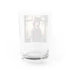 uhihi1126の猫耳可憐ちゃん Water Glass :back