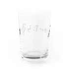 戯れ言やの働いたら負け Water Glass :back