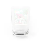 dinosaur_brothersのべびぃプテラ③ Water Glass :back