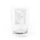 cyobi_loveのチョビ（絵画っぽい） Water Glass :back