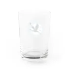 moontajの鶴の夜散歩 Water Glass :back