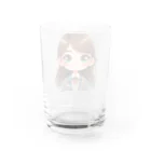 manaco-の女子高生　ハルちゃん Water Glass :back