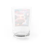 yos-1292583のねこニコばん Water Glass :back