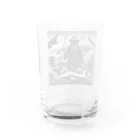 HECreaterの日本文化 Water Glass :back