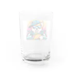 Gokuuchan's Cute Creationsのゴクウちゃんとタコス　time Water Glass :back