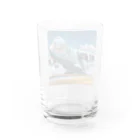 HECreaterのアート貨物機 Water Glass :back