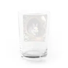 cute in cool shopのウサギの住み家 Water Glass :back