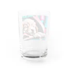 TMBUのワンだふる Water Glass :back