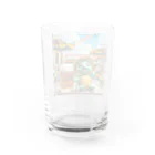 かめのオアシスのかめっちビアガーデンへ行く Water Glass :back