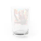 MARU0211の兄弟ニャンコ Water Glass :back