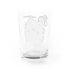 銀羽アニタ🩶🐈‍⬛@個人勢VTuberの銀羽アニタ(マスコット) Water Glass :back