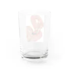 Shiho工房のフラミンゴ Water Glass :back