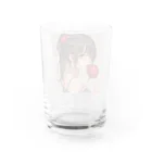 AQUAMETAVERSEのリンゴ飴娘　Tomoe bb 2712 Water Glass :back