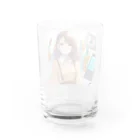 おっちゃんストアの美女投資家 Water Glass :back