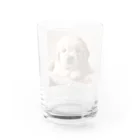 -joy-の可愛すぎるゴールデンレトリバー Water Glass :back