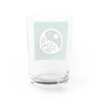 Qten369の地球を守ろう Water Glass :back