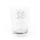 m32 designのm32 designのロゴアイテム Water Glass :back