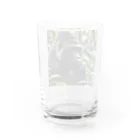 sunday_sataurday_freedayの熱心なゴリラ Water Glass :back