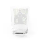 sunday_sataurday_freedayの強いゴリラ Water Glass :back