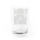 sunday_sataurday_freedayの自信喪失したゴリラ Water Glass :back