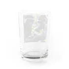 sunday_sataurday_freedayの社交的なゴリラ Water Glass :back