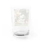 OTIRUBUTUBUTUの恐竜せんそう Water Glass :back