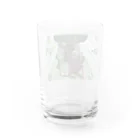 Noedewamaiの百姓と地蔵 Water Glass :back