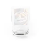 tonyの寝ている猫 Water Glass :back