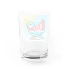 bugisショップの煌めくトロピカルバード🐦️ Water Glass :back