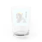 フレブル6兄弟オリジナルグッズのハチ兄さん安全第一グッズ Water Glass :back