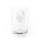 蝋燭の月と妖狐 Water Glass :back