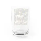 Take-chamaの驚くべき仏像があなたを迎えます。 Water Glass :back