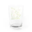 Rパンダ屋の「白薔薇」グッズ Water Glass :back