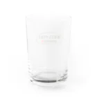 潜在意識刷り込みグッズ by幸せの塊の黒髪にしてくれてありがとう（茶） Water Glass :back