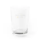 潜在意識刷り込みグッズ by幸せの塊のお金持ちにしてくれてありがとう（茶） Water Glass :back