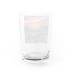 珊瑚の珊瑚礁 Water Glass :back