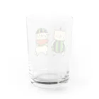 大村イスのスイカにゃんこ Water Glass :back