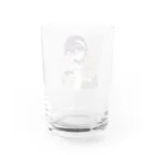 Chinchilla’ｓ（ちんちら～ず）の葉月なちゅえ＆ほわぷりちんちらーずコラボグッズ Water Glass :back