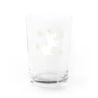 ジャックラッセルテリアのお店のモンステラを Water Glass :back