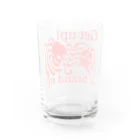 『NG （Niche・Gate）』ニッチゲート-- IN SUZURIのGet Up! Stand Up!(赤) Water Glass :back