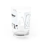 maru-marumochiの奇跡の再会 Water Glass :back