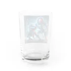 OTIRUBUTUBUTUのライオンロボットvsラプトル Water Glass :back