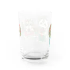 猫のきぬくんのお店のミルちゃん　ローズガーデンツアー Water Glass :back
