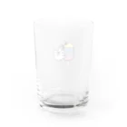 宮脇コイルのスーパーショップのクリームソーダなガケップチ・イチゴ味 Water Glass :back