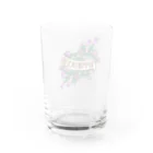 一回倶楽部の一服倶楽部オリジナルメインロゴ(カラー) Water Glass :back