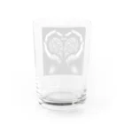 葵花色 mob the Worldの愛をつつむ Water Glass :back