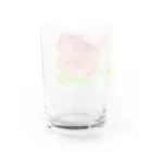 tomorhythmのこわいかお Water Glass :back